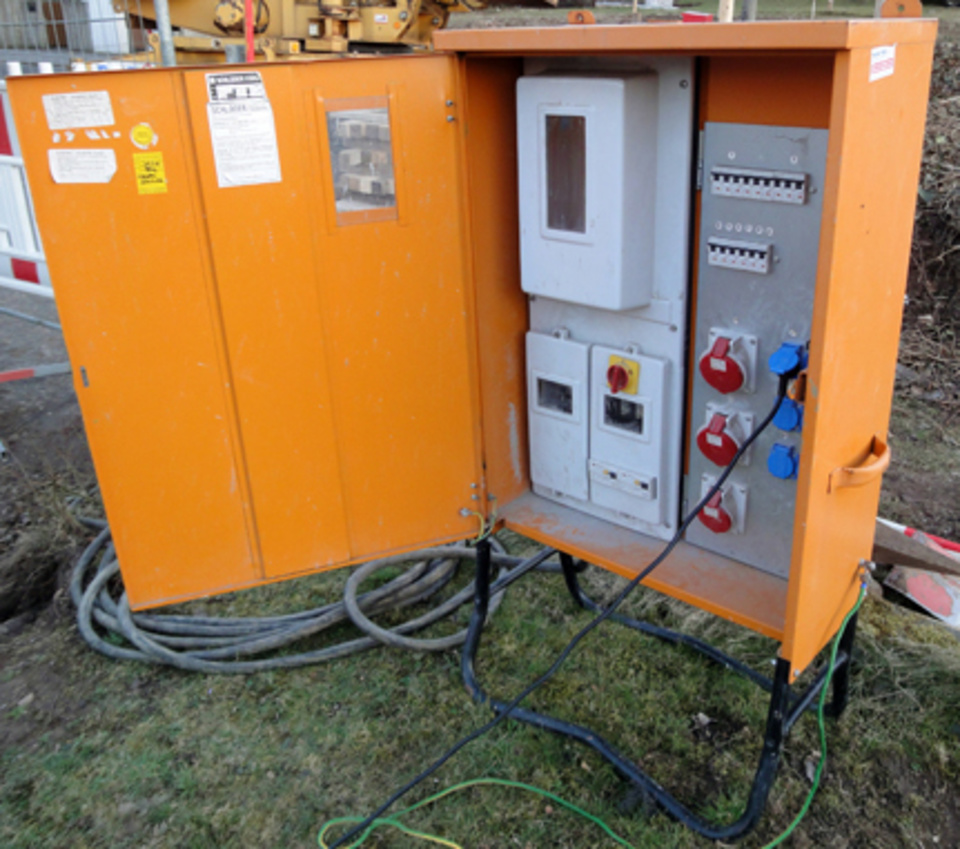 Baustromkasten bei Wagner Elektrotechnik GmbH & Co. KG in Karben